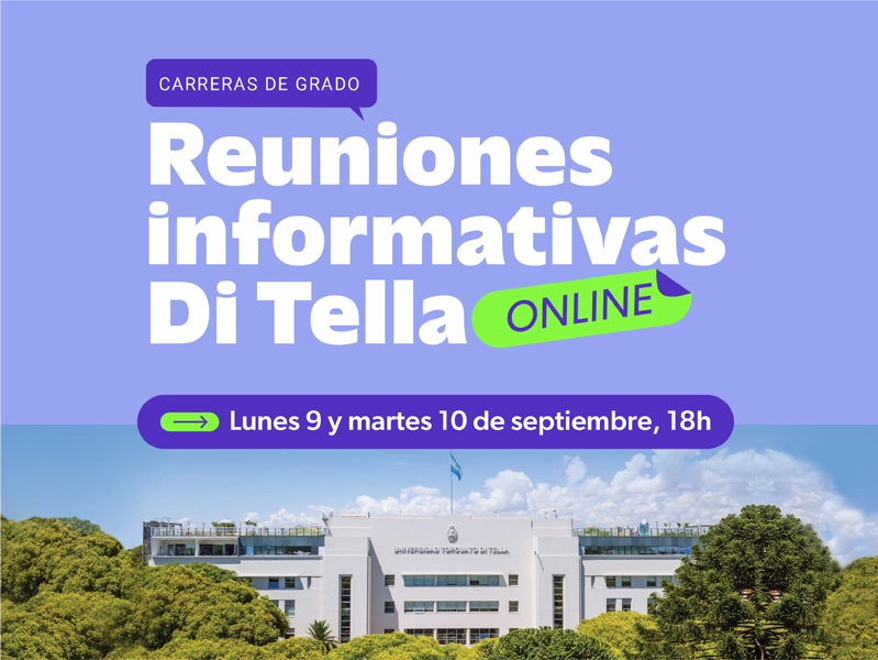 Reuniones informativas online 9 y 10 de septiembre, 18h